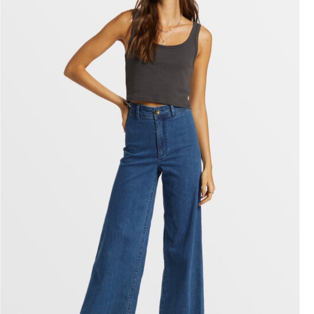 Billabong Deep Blue Flare Jeans